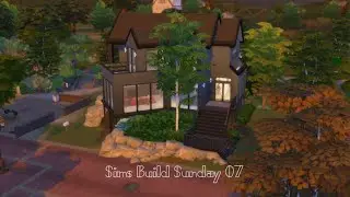 lilsimsie October Shell Challenge | Sims 4 Speed Build [ NO CC| Sims Build Sunday 07 ]