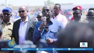 Thousands rally in Mogadishu in support of Somalia-Turkey defense, economic cooperation