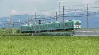 【私鉄】平野を駆け抜ける西鉄電車