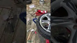 Low profile tire mounting trick