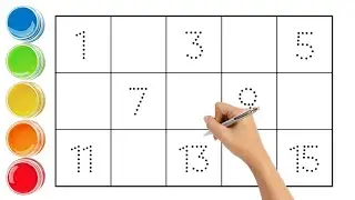 Numbers 1 to 15 Counting Song for Kids | Easy Number Learning Video for Toddlers