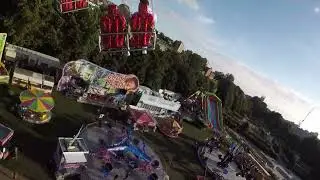 Sky Flyer - Taylor Cole & JohnWess Wesseldine | On Ride | Brighton Level Autumn Fair 2022