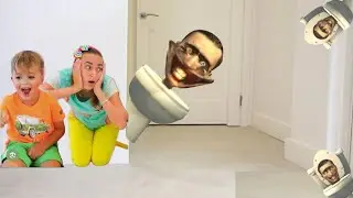 Vlad and Niki Trap an Illusion 😱 | Magic Escape Challenge with skibidi Toilet | logo Effects 