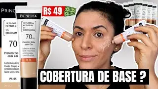 Lan&ccedil;amento Protetor Solar com Cor Principia PS-05 - Cobertura de Base?