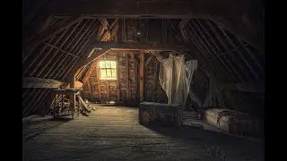 Spooky Attic Ambience - Scratching -Tapping- Low Sounds🎧🎧