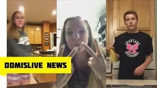 Banana Peel Challenge Funny Fails #BananaPeelChallenge
