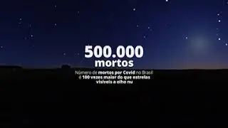 Brasil atinge a nefasta marca de 500 mil mortos pela Covid