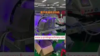 Bottle auto silk screen printing machine