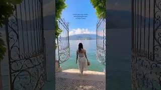 The most gorgeous villa in Lake Como 💙