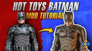 Hot Toys The Batman 1/6 Body Modification Tutorial - Easy Custom Mod Method