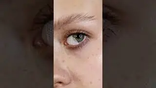 Attractive Cosplay Look - Coleyes Halloween Crazy Lens [Blind Mesh White]