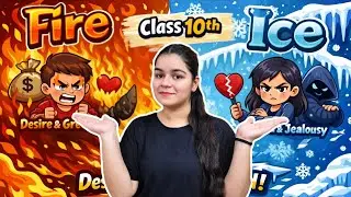 Fire and Ice Poem Class 10 English | Line by Line Explanation | 2025-26 