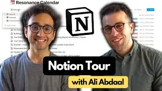 How Ali Abdaal Uses Notion
