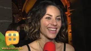 Bárbara Mori sale huyendo de la prensa y ¡hasta al baño se fue a esconder con tal de no responder!