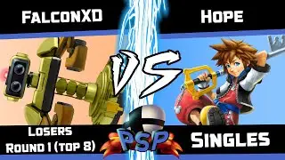 Proton Smash Pit Season 2 Finals Losers Top 8 - FalconXD (R.O.B.) VS. Hope (Sora) - SSBU