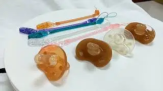 All-in-one piece BPA-Free Nano Silver Silicone Baby Pacifier/Soother