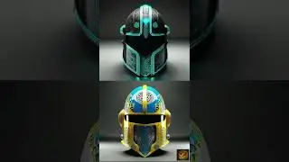 Medieval fantasy Helmets AI generated Offline .