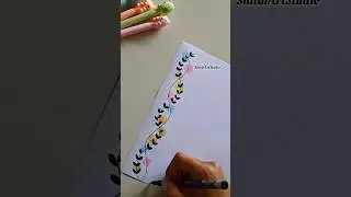😍😲Don't miss💡 this Unique Simple Project Design🌿🌾😍 Front Page Design #viral #shorts