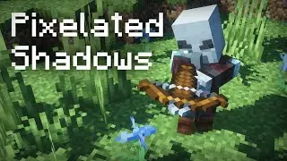 Stylized Pixel Shadows in Minecraft with OPAL Shaders [ON and OFF Comparison]