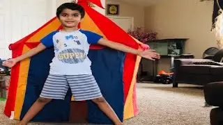 How To Assemble Tent| Circus Tent Indoor| Children Play House Outdoor Kids Castle| Kids Tent Play