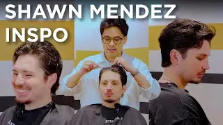 The Barbers Blueprint: Short middle part Haircut