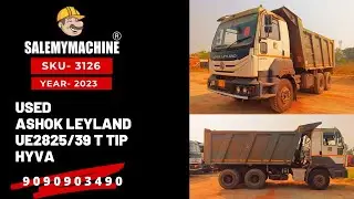 USED ASHOK LEYLAND 10 WHEELER HYVA FOR SALE l USED CONSTRUCTION EQUIPMENT FOR SALE l SALEMYMACHINE
