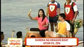 Dragon boat race: Atom Araullo vs. Zen Hernandez