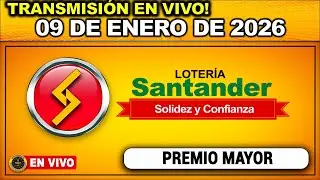 Resultado LOTERIA DE SANTANDER del VIERNES 09 de Enero 2026