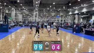 MVA 16 Pink vs Infinity South day 3 match 1 set  