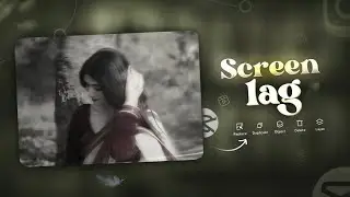 Screen lag reels edit in Capcut |  Instagram viral lyrics reels edit | @Edit_with_Avanish 