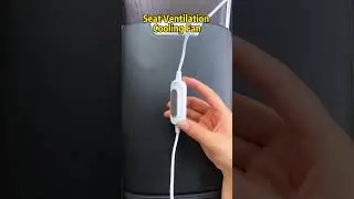 Car Seat Ventilation Cooling Fan #shorts #gadgets #amazongadgets
