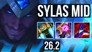 SYLAS vs AHRI (MID) | 89K damage, 6k gold comeback | EUW Challenger | 26.2