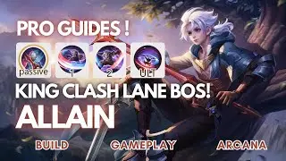 KING ALLAIN! BEST CLASH LANE HERO! AUTO WIN! TIER S+ | Honor of Kings Indonesia