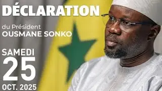 The statement of Professor Ousmane Sonko