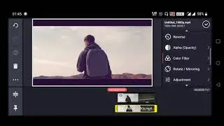 cinematic colour grading in kinemaster on Android mobile| kinemaster tutorial