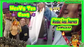 HeaVy Tea Gang - Weight loss journey - Vlog 12 -  Monday - Chest and Biceps