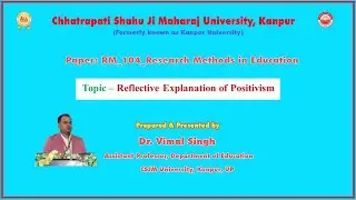 Reflective Explaination by Dr. Vimal Singh
