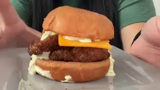 Home Made Filet O Fish Eating Show