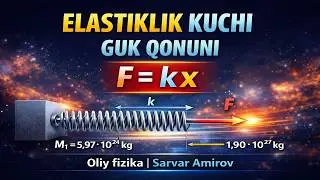14-dars | Elestiklik kuchi. Guk qonuni