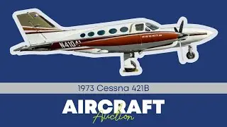 1973 Cessna 421B // N41041 ** Online Auction Starts December 11, 2024
