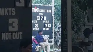 KATHIK KUMAR  2O8*  IN GILES SHIELD LEAGUE   MATCH  AT  MIG  27/12/2022