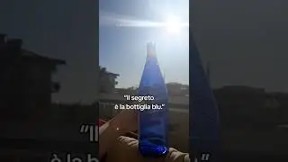 Acqua in vetro blu: il rituale che nutre corpo e presenza 💧☀️