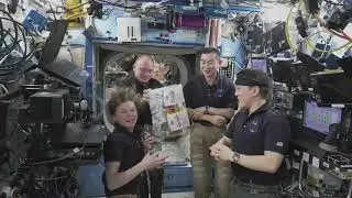 Space Station Astronauts Deliver a Thanksgiving Message for 2025