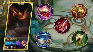 BANE TANK IS BACK🔥BANE BEST BUILD 2022 - MLBB