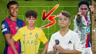 Yamal vs Ronaldo Jr vs Thiago Messi vs Endrick &mdash; Football&rsquo;s Next Superstars Clash 🌟⚽