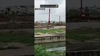 ஏரில casagrand பிளாட்டு வூடு! 😲 | casagrand project at porur lake chennai