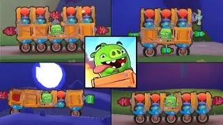 Bad Piggies 2 - All Bosses/Time Trial (Contra-Relógio dos Bosses) 1080P 60 FPS