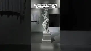 GM x &ldquo;Algorithmic Beauty&rdquo; by Greg Lansky (2022) #sculpture #marble #statue #greglansky