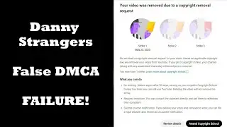 Danny Stranger Tries and FAILS To Abuse the DMCA Copyright System