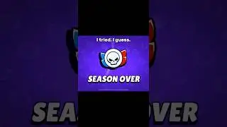 The ranked season IS OVER 😭 Brawl Stars #brawlstars #nettle #brawl #wdraws #ranked #over #finish #i